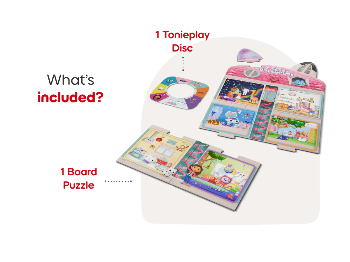 Tonieplay Gabby's Dollhouse: Gabby's Cat-tastic Scavenger Hunt Game & Controller - Image 4